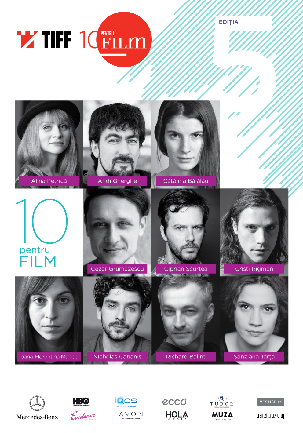 ECCO sustine 10 actori talentati in cadrul TIFF 2016