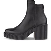 Botine business dama ECCO Fluted Heel W (Black)