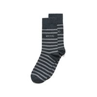 Sosete casual barbati ECCO Classic Stripe (Black)