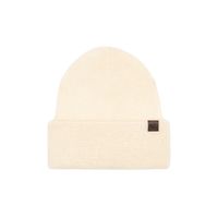 Caciula casual dama ECCO Fluffy Beanie (Ivory / White)