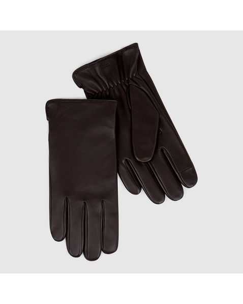 Manusi casual barbati ECCO Minimal Gloves (Brown / Mokka)