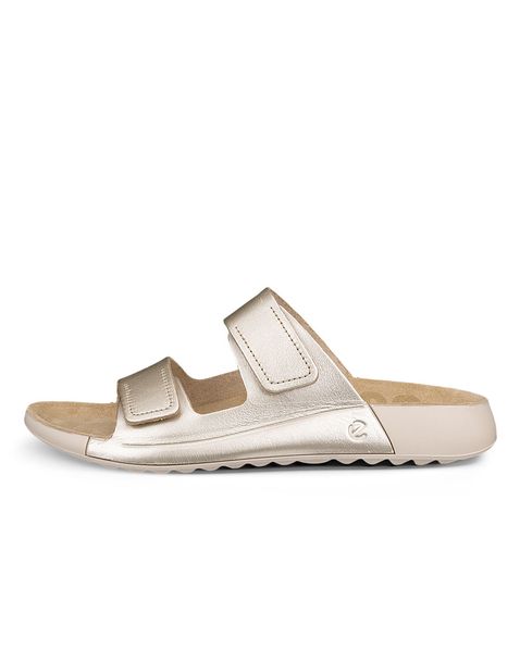 Sandale casual dama ECCO Cozmo W (White Gold / Metallics)