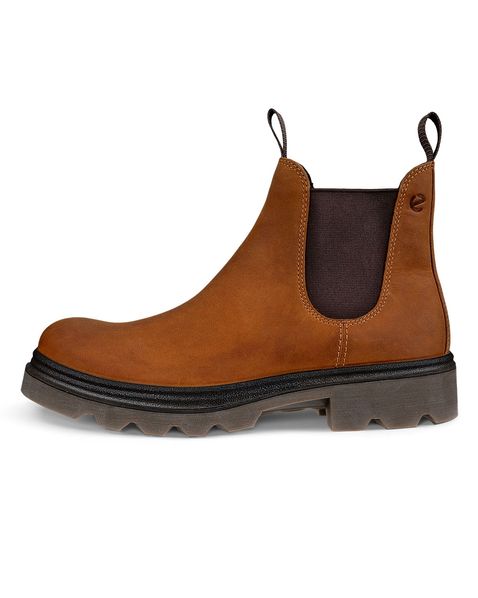 Ghete casual barbati ECCO Grainer M (Brown / Amber)