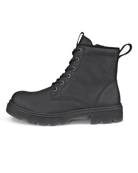 Ghete casual dama ECCO Grainer W (Black)