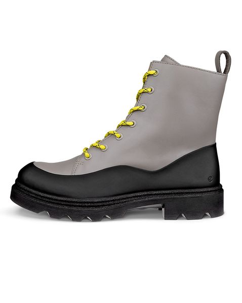 Ghete casual dama ECCO Grainer W (Grey)