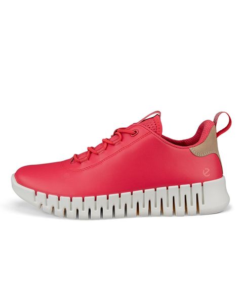Sneakers casual dama ECCO Gruuv W (Red / Teaberry)