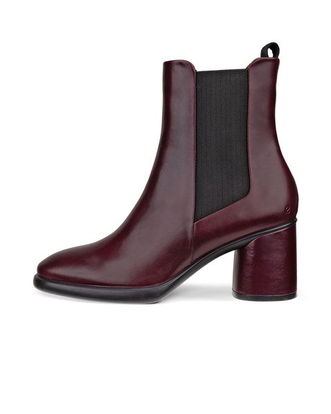 Botine business dama ECCO Sculpted LX55 (Red)