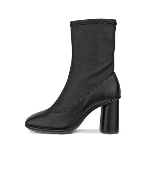 Botine business dama ECCO Sculpted Alba Block 65 (Black)