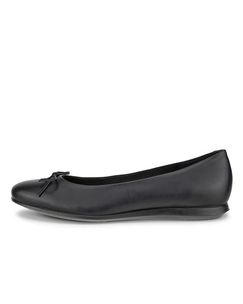Balerini casual dama ECCO Touch Ballerina 2.0 (Black)