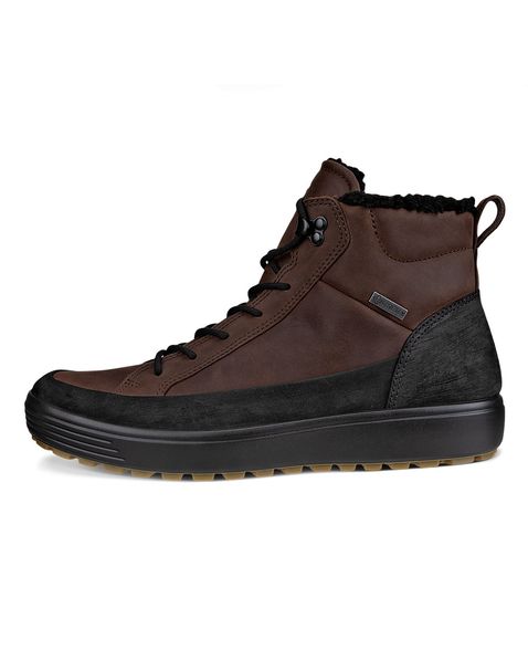 Ghete casual barbati ECCO Soft 7 Tred M (Brown / Black)