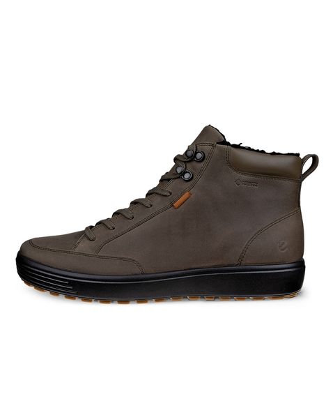 Ghete casual barbati ECCO Soft 7 Tred M (Green / Tarmac)