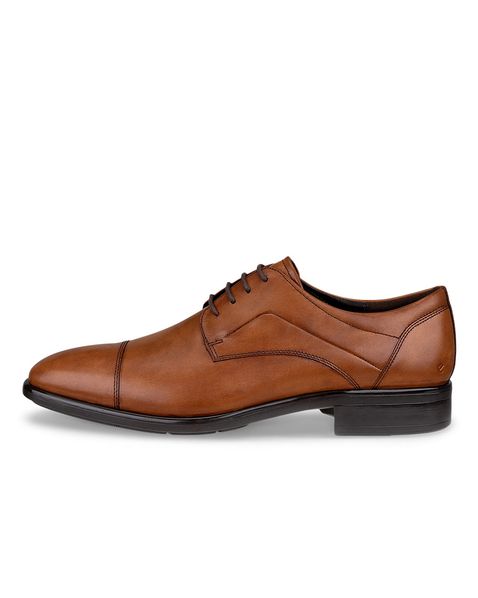 Pantofi business barbati ECCO Citytray (Brown / Amber)