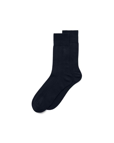 Sosete casual unisex ECCO Vibe Ribbed (Blue)