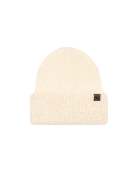 Caciula casual dama ECCO Fluffy Beanie (Ivory / White)