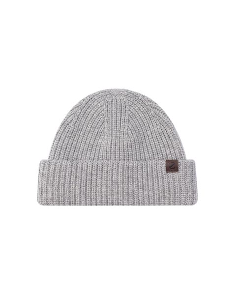 Caciula casual barbati ECCO Chunky Beanie (Light grey)