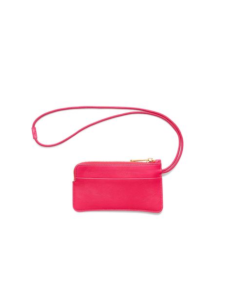 Portmoneu cu bareta casual dama ECCO Wristlet (Pink)