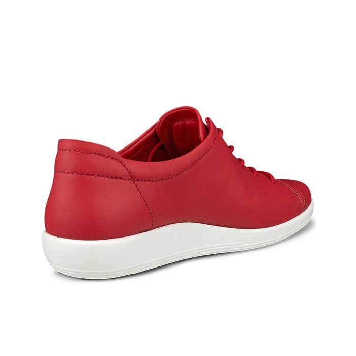 Pantofi casual dama ECCO Soft 2.0 W (Red / Chili Red) | ECCO® Site