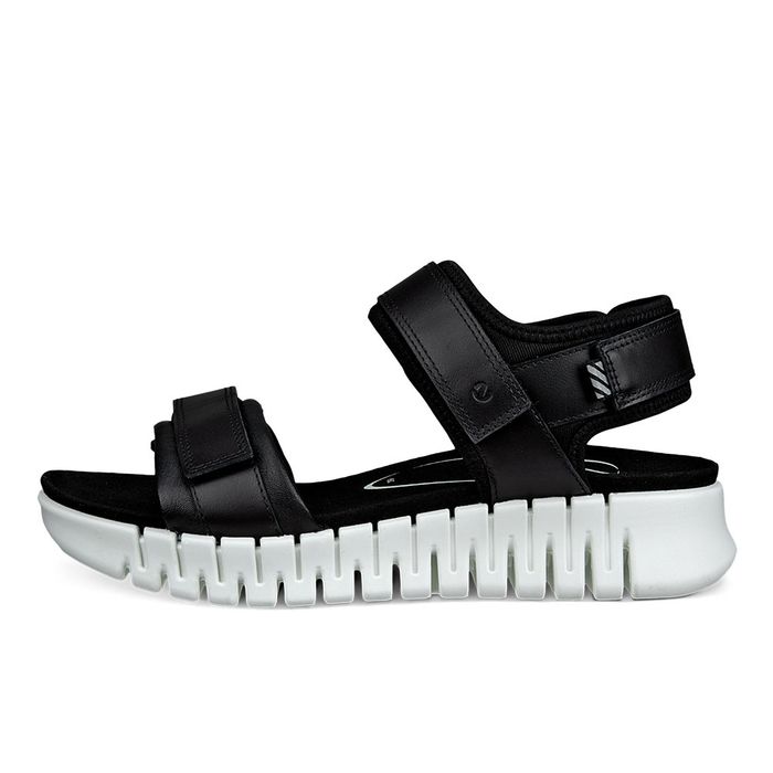Sandale casual dama ECCO Gruuv Sol W (Black) | ECCO® Site Oficial