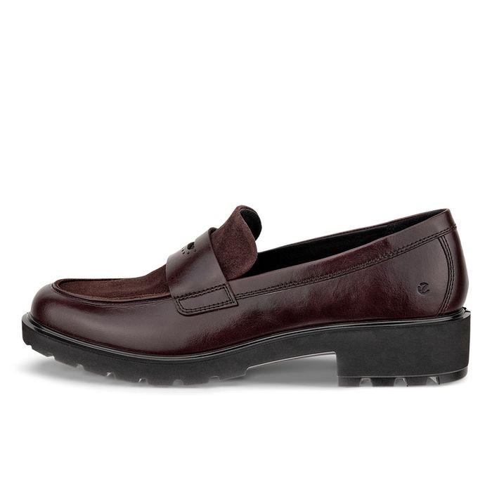 Pantofi business dama ECCO Metropole Vienna W (Brown / Garnet