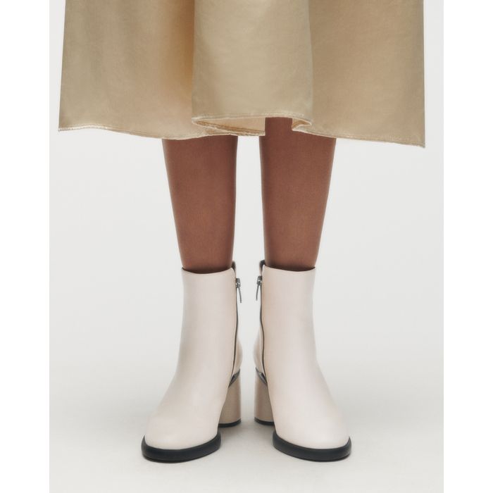 Botine business dama ECCO Sculpted LX 55 (Beige Limestone