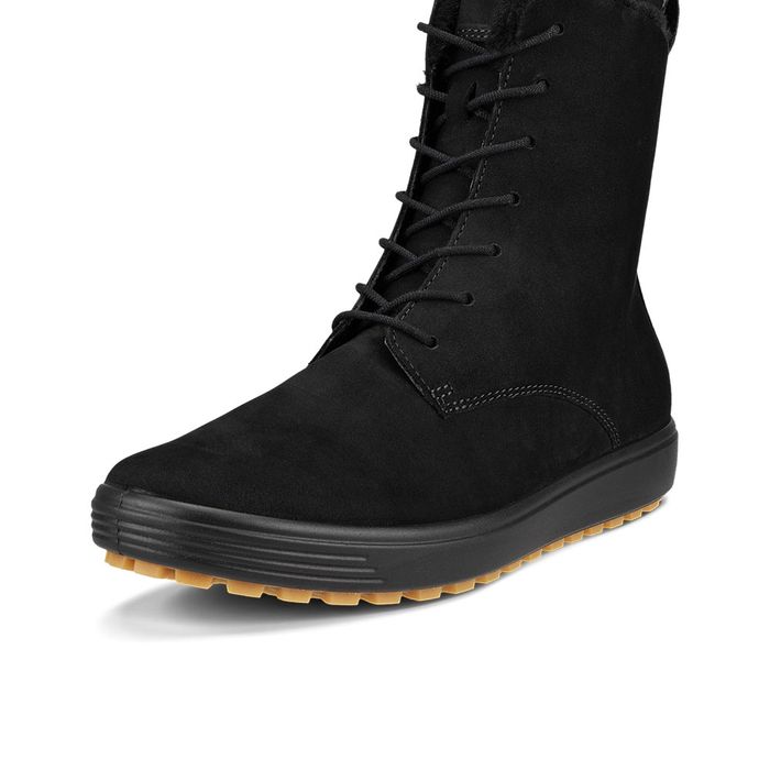 Ghete casual dama ECCO Soft 7 Tred W (Black) | ECCO® Site Oficial