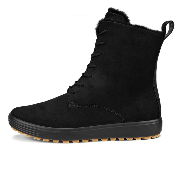 Ghete casual dama ECCO Soft 7 Tred W (Black) | ECCO® Site Oficial