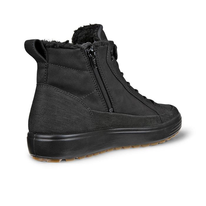 Ghete casual barbati ECCO Soft 7 Tred M (Black) | ECCO® Site
