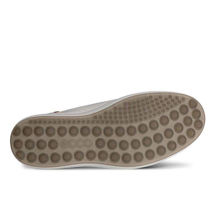 Pantofi casual barbati ECCO Soft 7 M (White / Lion) | ECCO® Site