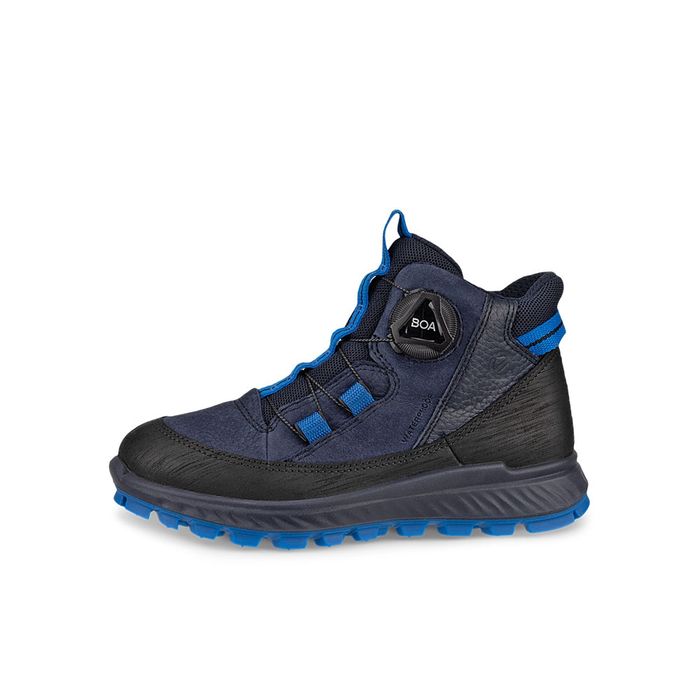 Ghete sport baieti ECCO Exostrike K (Blue / Night sky) | ECCO
