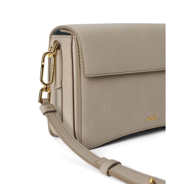 Geanta casual dama ECCO Pinch Bag L (Beige) | ECCO® Site Oficial