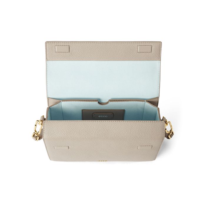Geanta casual dama ECCO Pinch Bag L (Beige) | ECCO® Site Oficial