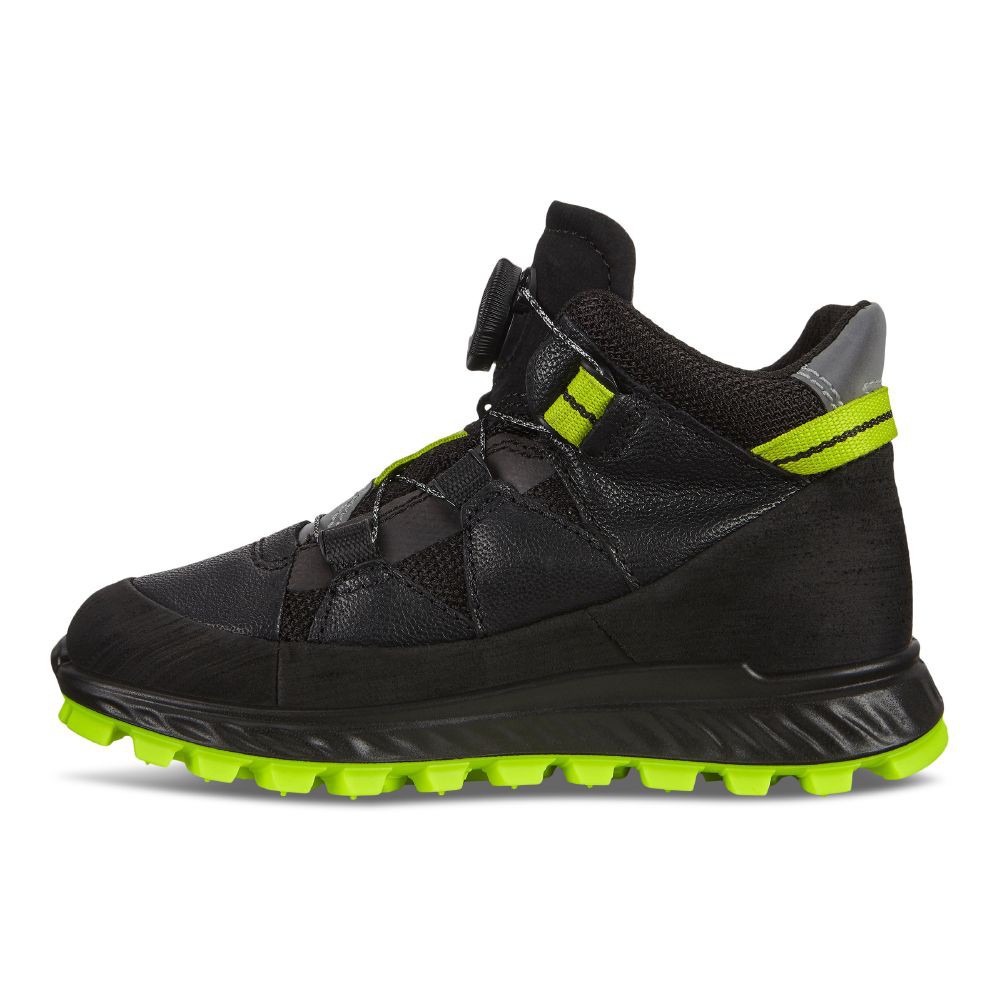 Ghete sport copii ECCO Exostrike Kids Black Copii