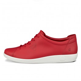 Pantofi casual dama ECCO Soft 2.0 W (Red / Chili Red)