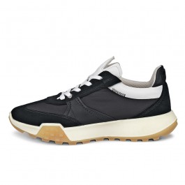 Sneakers casual dama ECCO Retro Sneaker W (Black)