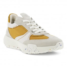 Sneakers casual dama ECCO Retro Sneaker W (Yellow / White)