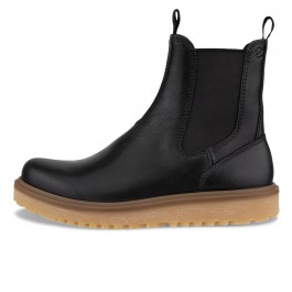 Ghete casual dama ECCO Staker W (Black)