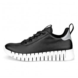 Sneakers casual dama ECCO Gruuv W (Black / Light grey)