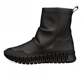 Ghete casual dama ECCO Gruuv W (Black)