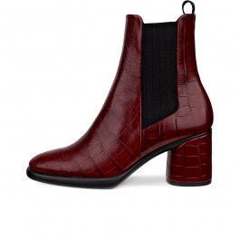 Botine business dama ECCO Sculpted LX55 (Red / Brick)