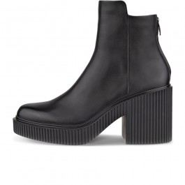 Botine business dama ECCO Fluted Heel W (Black)
