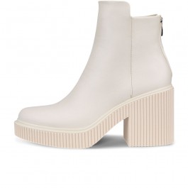 Botine business dama ECCO Fluted Heel W (Beige / Limestone)