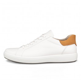 Pantofi casual barbati ECCO Soft 7 M (White / Lion)