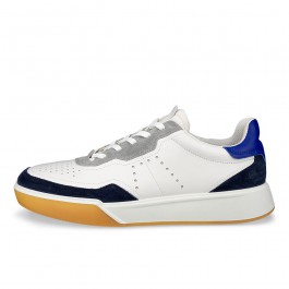 Pantofi casual barbati ECCO Street Court M (Marine / White)