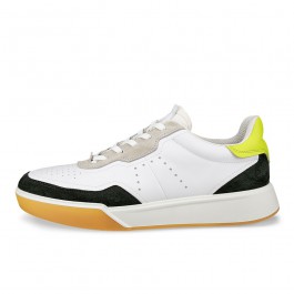 Pantofi casual barbati ECCO Street Court M (White / Multicolor)