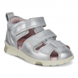 Sandale copii ECCO Mini Stride (Silver / Metallic)