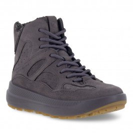 Ghete casual fete ECCO Solice K (Grey / Gravity)