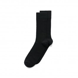 Sosete casual barbati ECCO Classic Ribbed (Black)