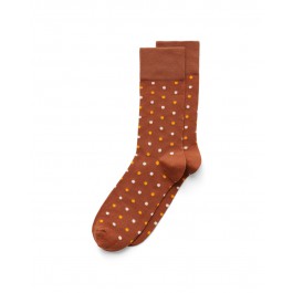 Sosete casual barbati ECCO Classic Dotted (Brown / Cognac)