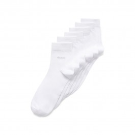 Set 3 perechi sosete unisex ECCO Classic (White)