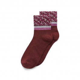 Sosete casual dama ECCO Vibe Wave (Red / Andorra)